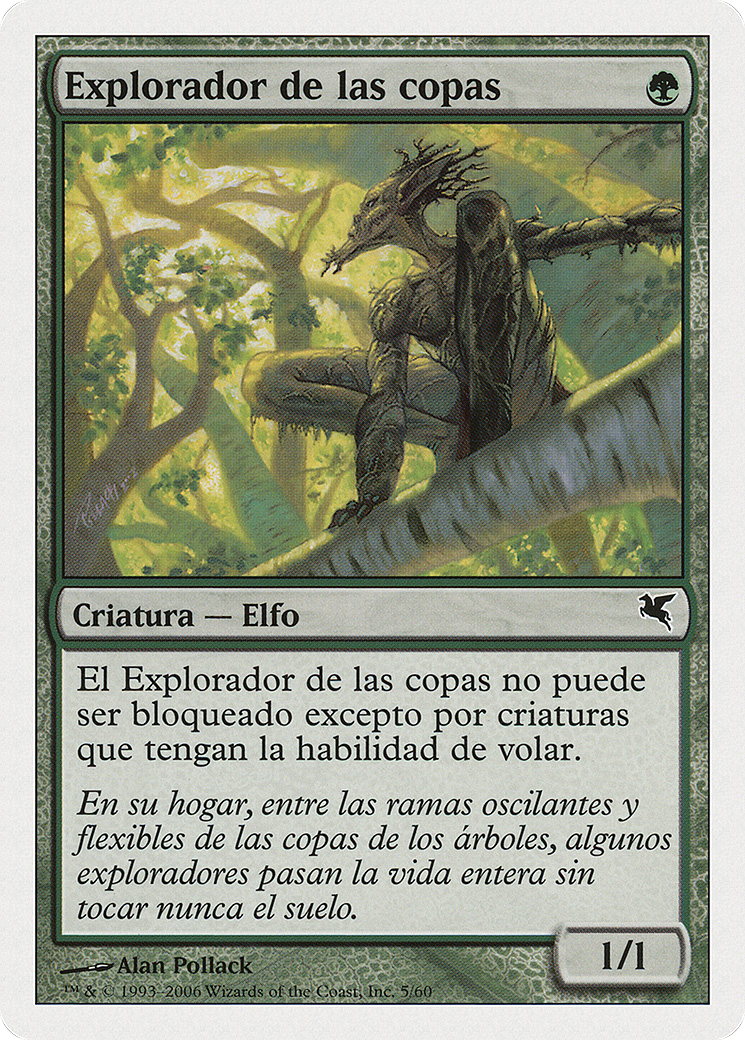 Treetop Scout (Spanish) - "Explorador de las copas" (PSAL-0B5) [Salvat 2005]