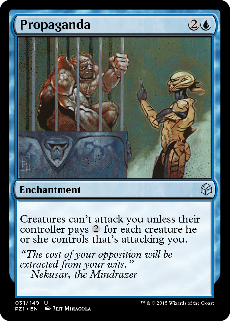 Propaganda (PZ1-031) [Legendary Cube Prize Pack]