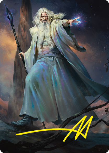Saruman of Many Colors // Saruman of Many Colors (ALTR-020) (Borderless) [Tales of Middle-earth Art Series]
