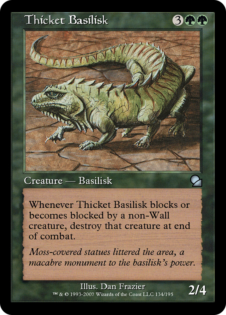 Thicket Basilisk (ME1-134) [Masters Edition]