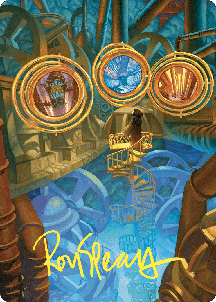 Extraplanar Lens // Extraplanar Lens (ACMM-046) (Borderless) [Commander Masters Art Series] Foil