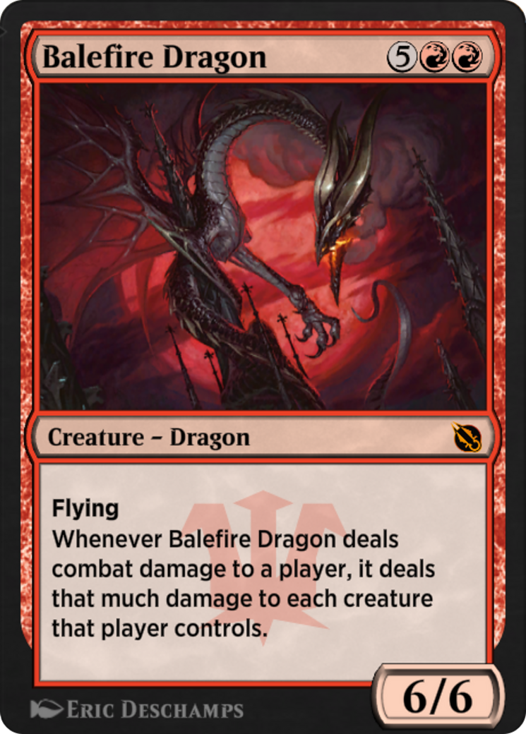 Balefire Dragon (SIS-037) [Shadows of the Past]
