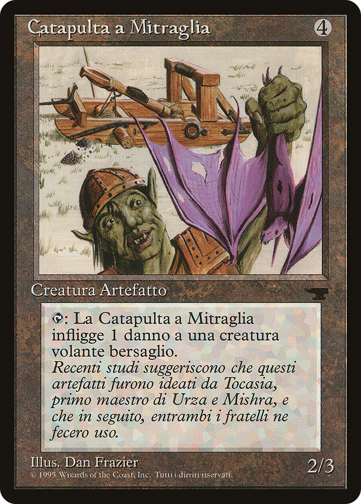 Grapeshot Catapult (Italian) - "Catapulta a Mitraglia" [Rinascimento]