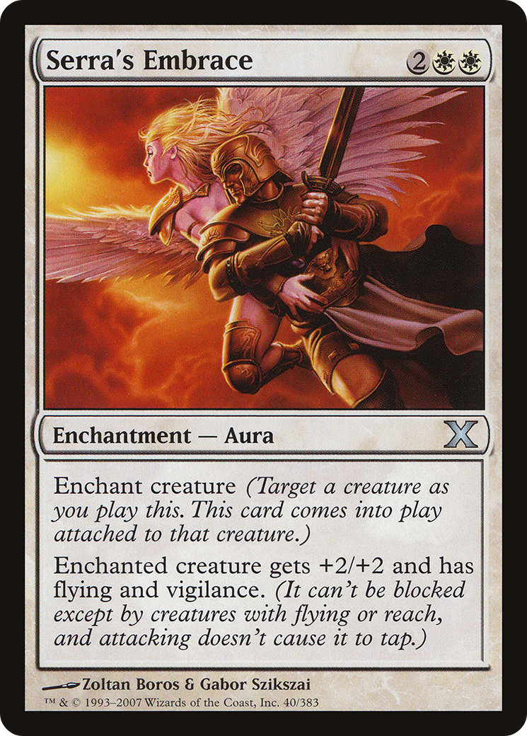 Serra's Embrace (10E-040) [Tenth Edition]