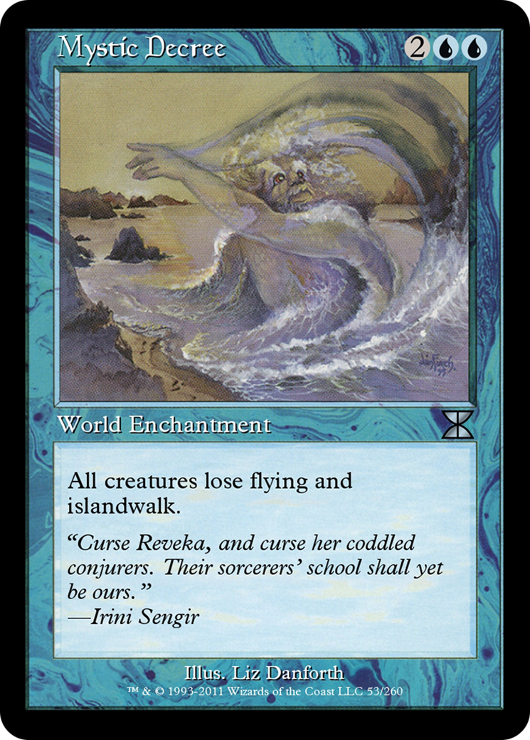 Mystic Decree (ME4-053) [Masters Edition IV] Foil