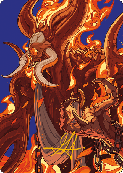 Phlage, Titan of Fire's Fury // Phlage, Titan of Fire's Fury (AMH3-050) (Borderless) [Modern Horizons 3 Art Series]