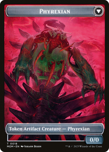 Incubator // Phyrexian (TMOM-018) [March of the Machine Tokens] Foil
