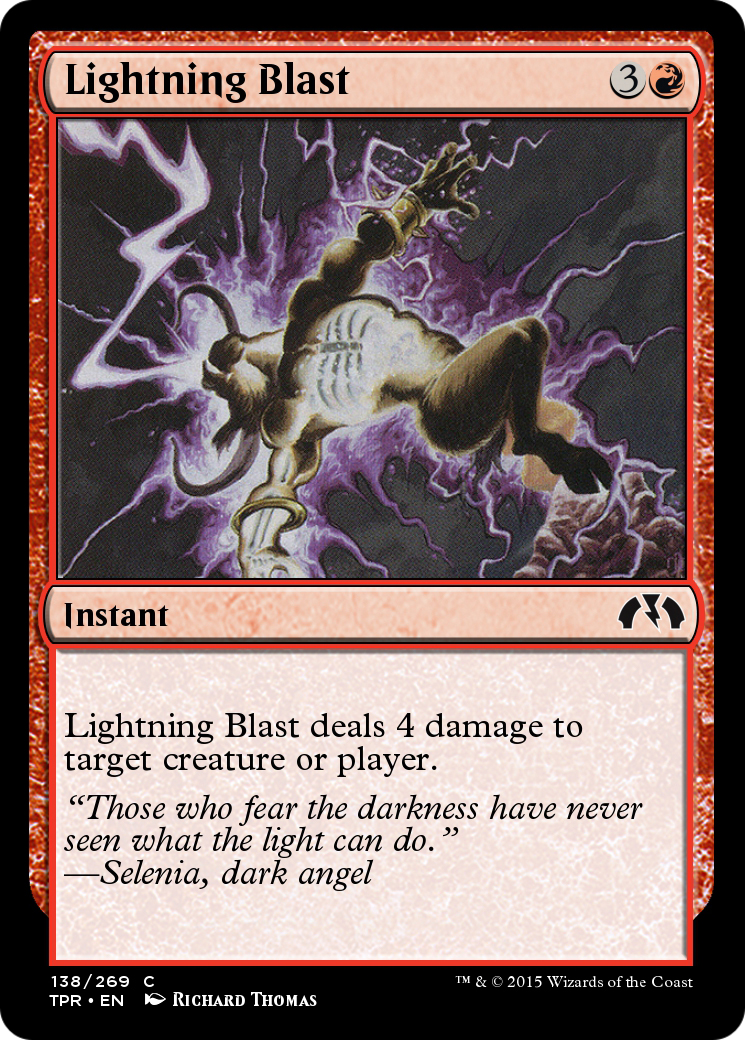 Lightning Blast (TPR-138) [Tempest Remastered] Foil