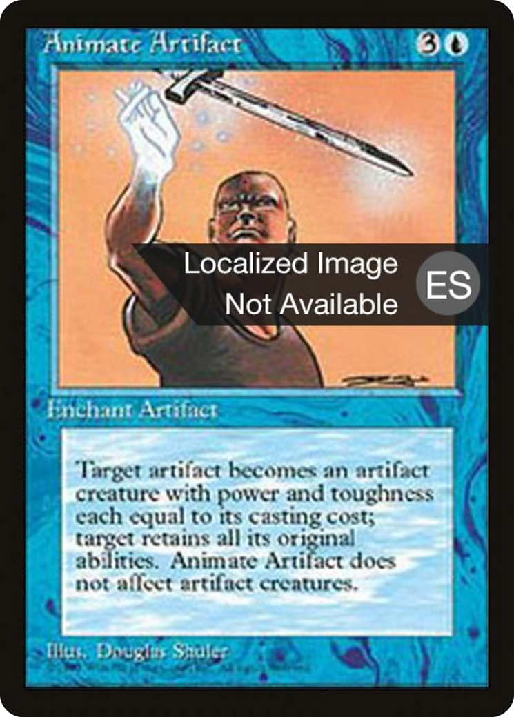 Animate Artifact (4BB-060) [Fourth Edition Foreign Black Border]