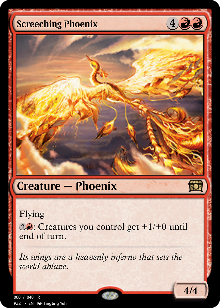 Screeching Phoenix (PZ2-70863) [Treasure Chest] Foil
