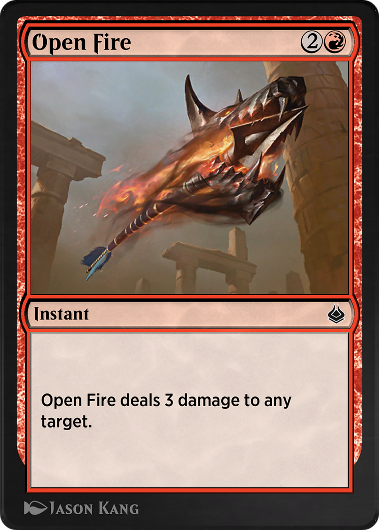 Open Fire (AKR-169) [Amonkhet Remastered]