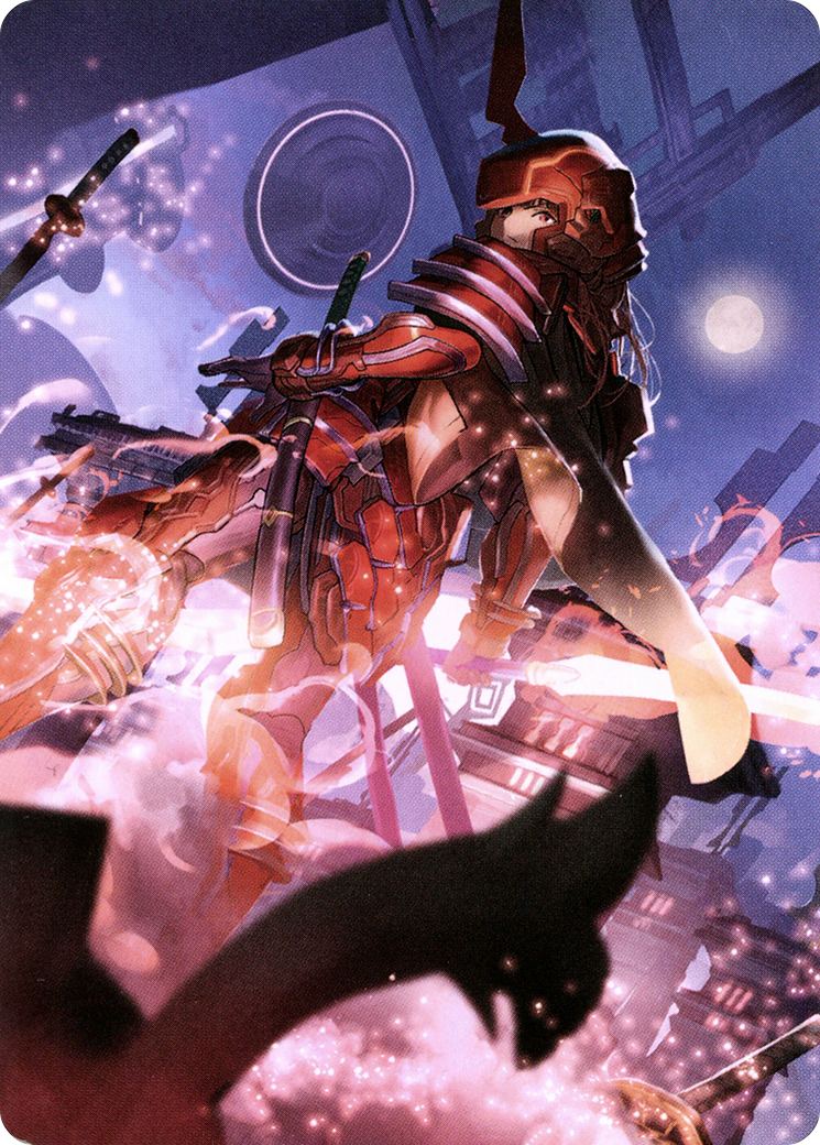 Peerless Samurai // Peerless Samurai (ANEO-063) (Borderless) [Neon Dynasty Art Series]