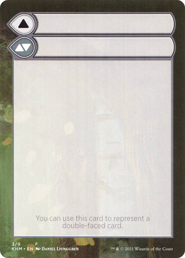 Double-Faced Substitute Card (SKHM-003) (Borderless) [Kaldheim Substitute Cards]
