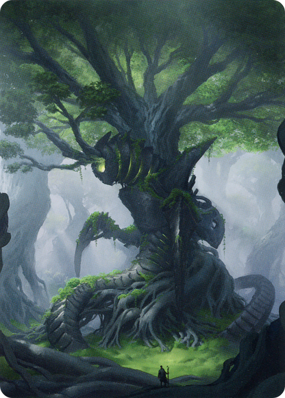 Forest // Forest (ABRO-053) (Borderless) [The Brothers' War Art Series]
