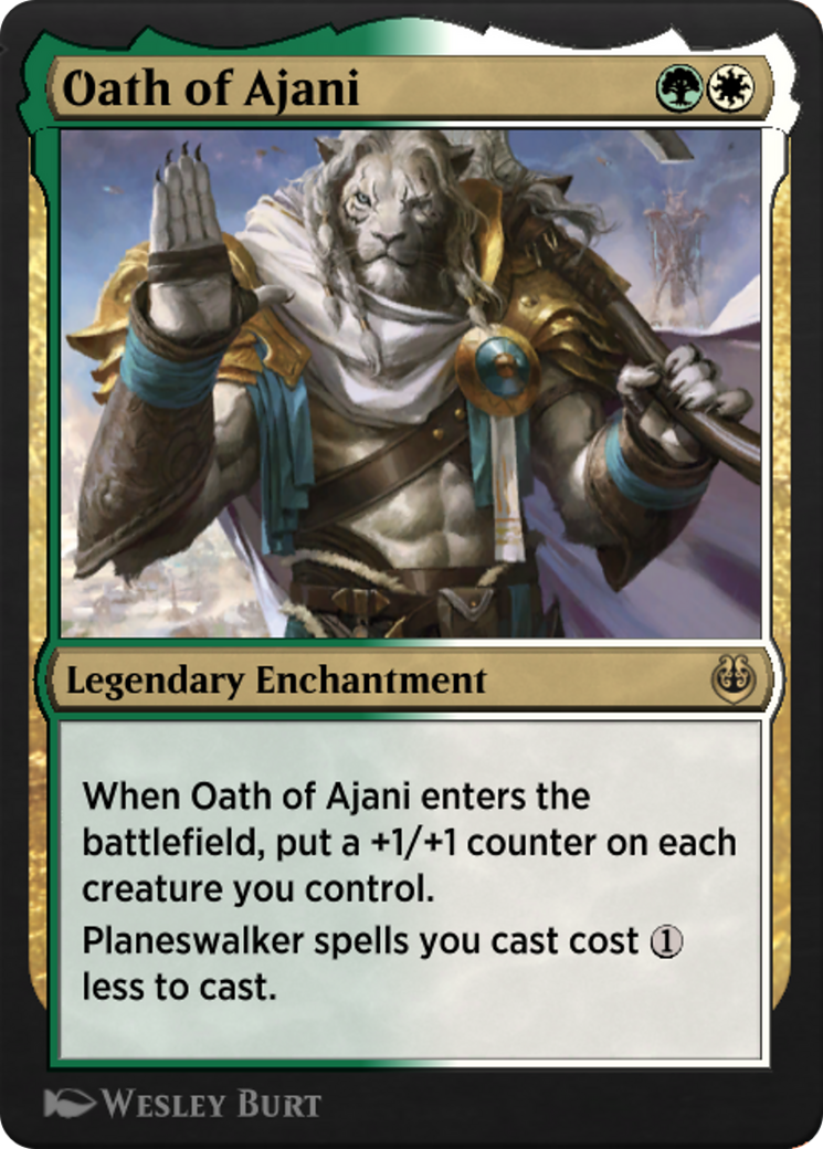 Oath of Ajani (KLR-200) [Kaladesh Remastered]