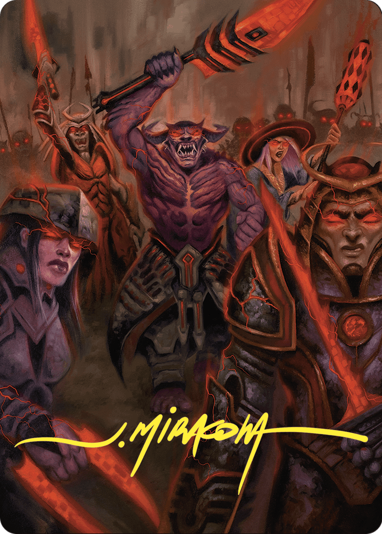 Insurrection // Insurrection (ACMM-067) (Borderless) [Commander Masters Art Series]