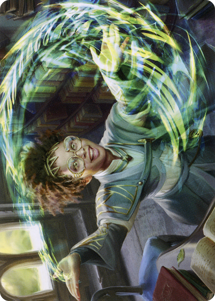 Eureka Moment // Eureka Moment (ASTX-025) (Borderless) [Strixhaven Art Series] Foil