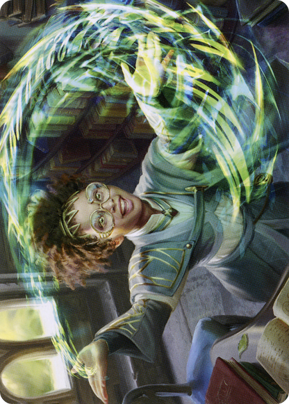 Eureka Moment // Eureka Moment (ASTX-025) (Borderless) [Strixhaven Art Series] Foil