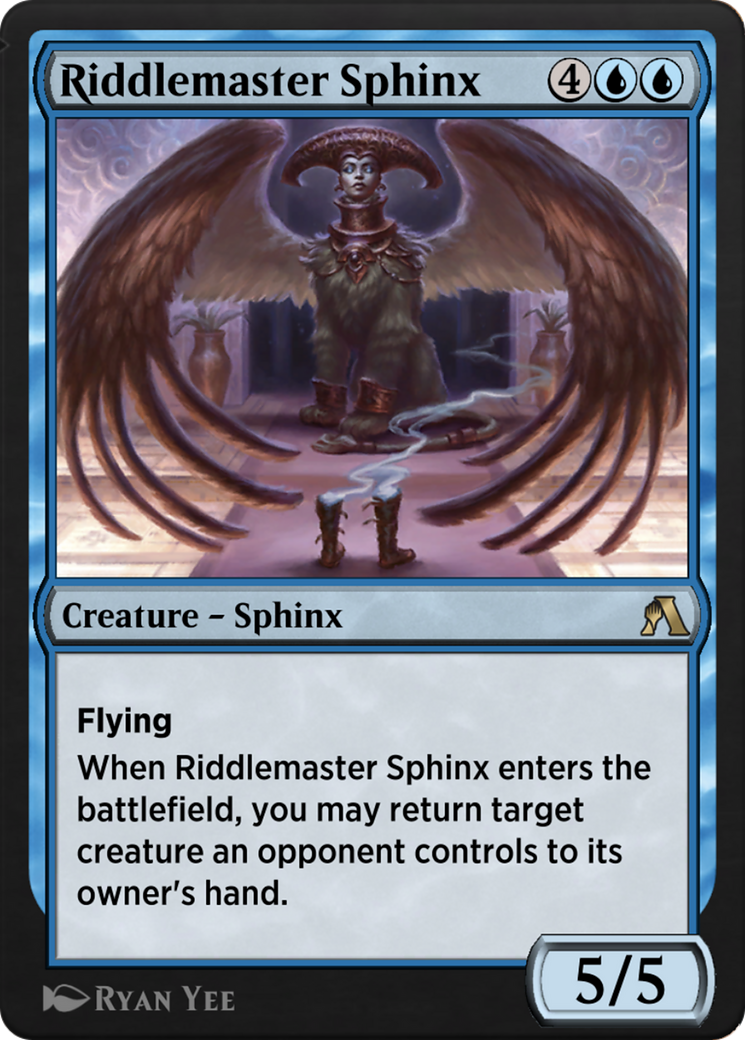 Riddlemaster Sphinx (ANB-031) [Arena Beginner Set]
