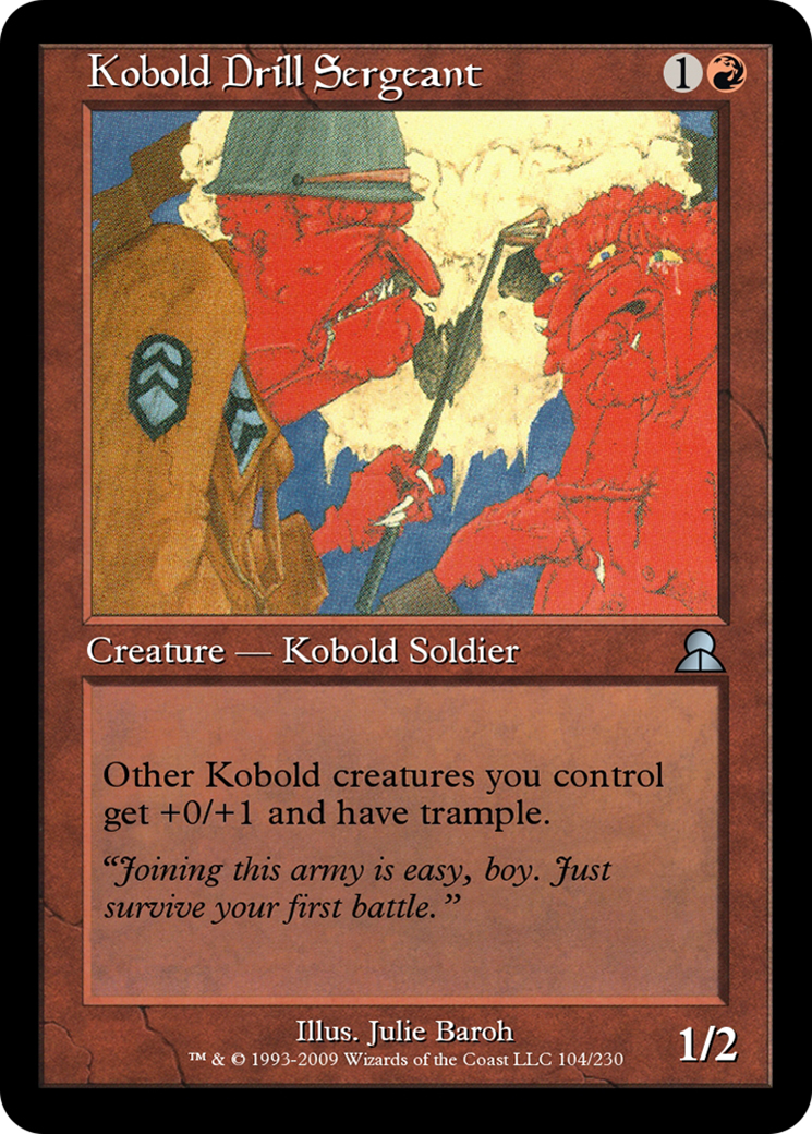 Kobold Drill Sergeant (ME3-104) [Masters Edition III]