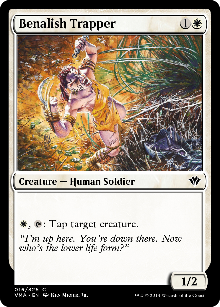 Benalish Trapper (VMA-016) [Vintage Masters]