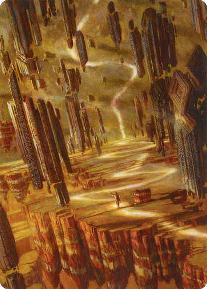 Brightclimb Pathway // Brightclimb Pathway (AZNR-023) (Borderless) [Zendikar Rising Art Series] Foil