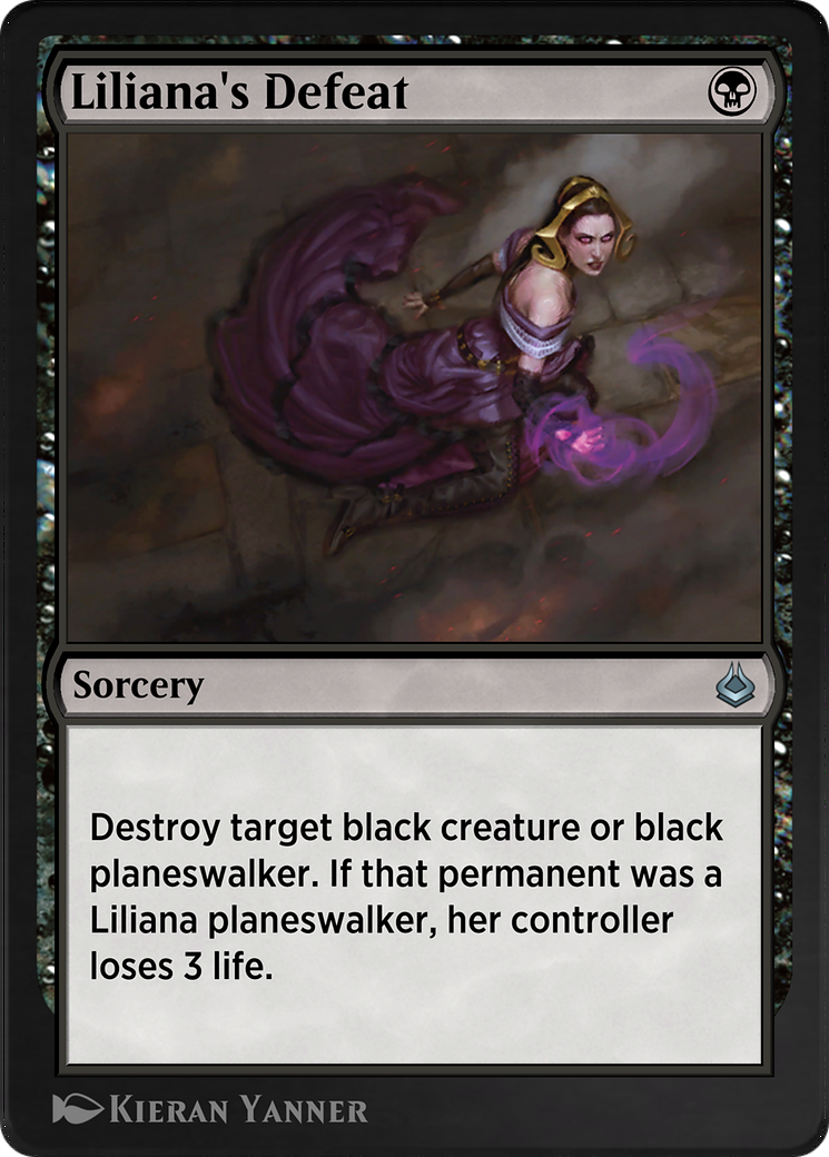 Liliana's Defeat (AKR-112) [Amonkhet Remastered]