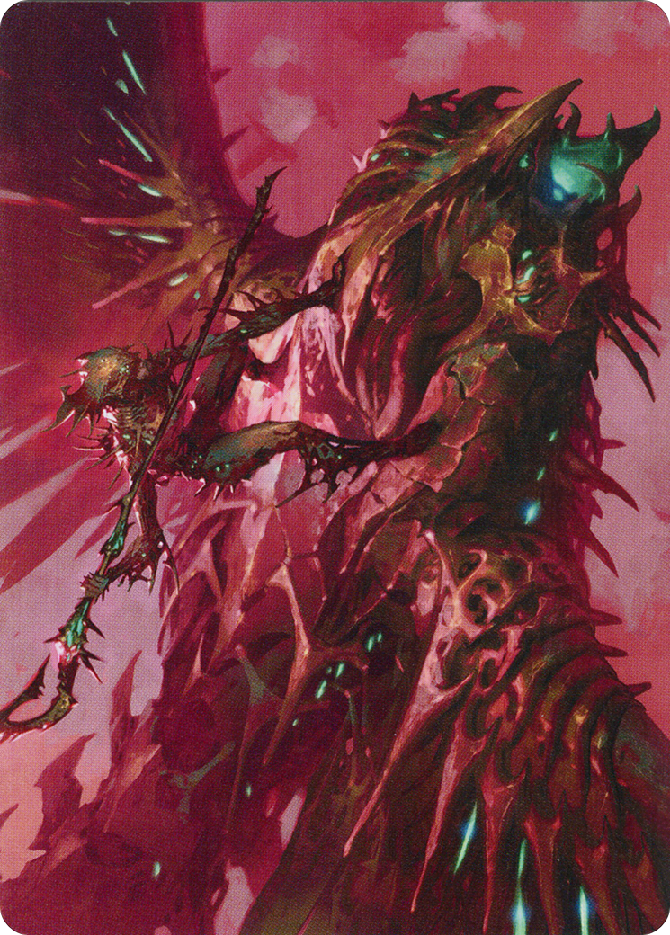 Skyclave Invader // Skyclave Invader (AMOM-018) (Borderless) [March of the Machine Art Series] Foil