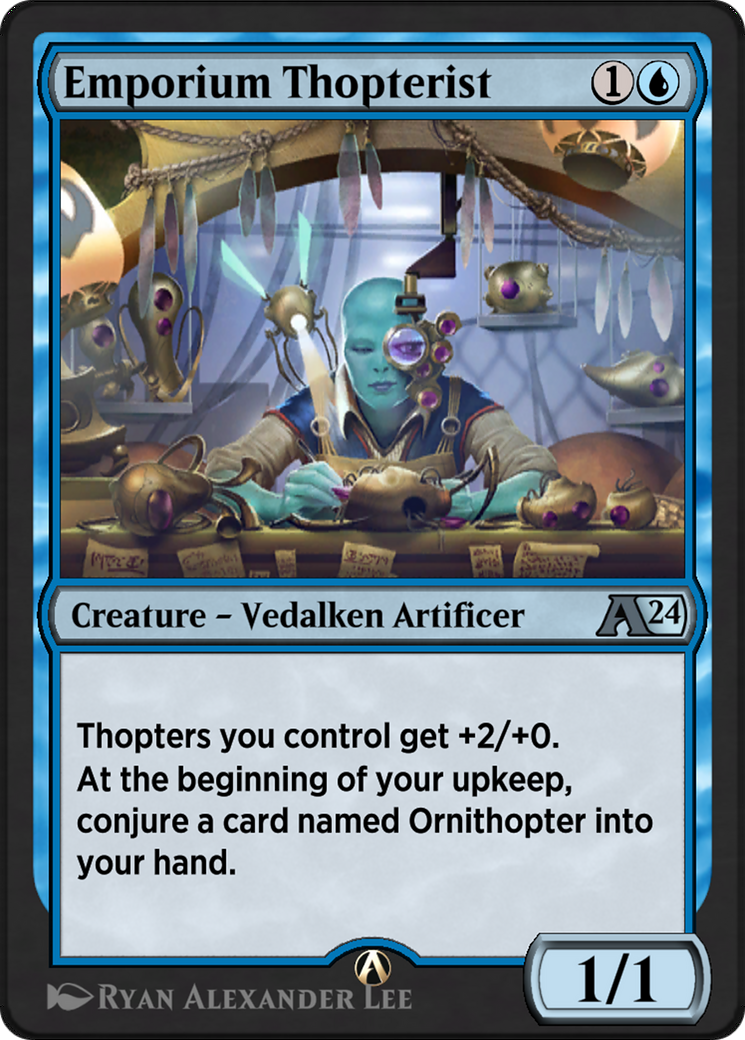 Emporium Thopterist (YMKM-005) [Alchemy: Murders at Karlov Manor ]