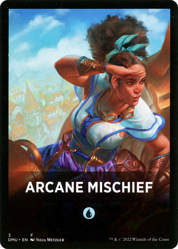 Arcane Mischief (FDMU-003) [Dominaria United Jumpstart Front Cards]