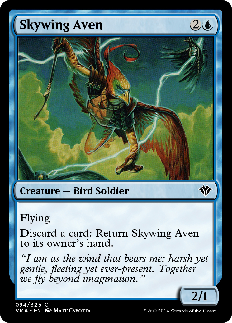Skywing Aven (VMA-094) [Vintage Masters] Foil
