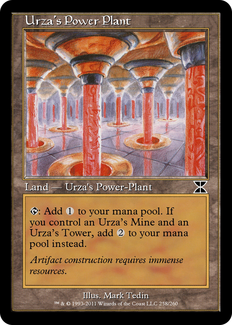Urza's Power Plant (ME4-258C) [Masters Edition IV]