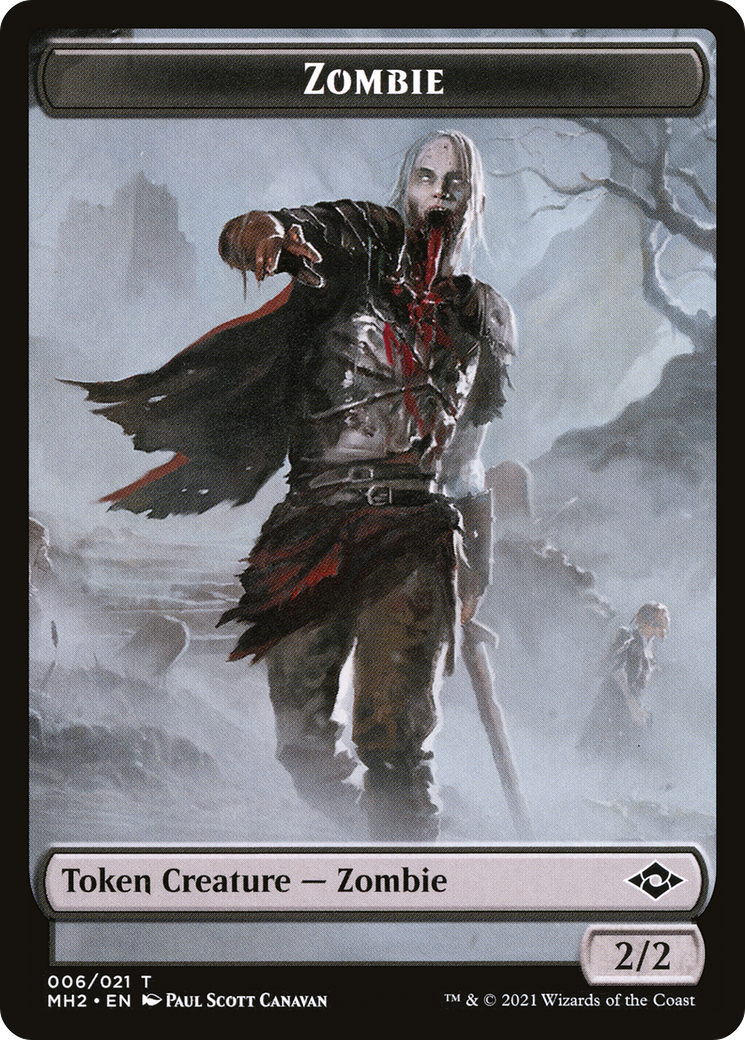 Zombie (TMH2-006) [Modern Horizons 2 Tokens]