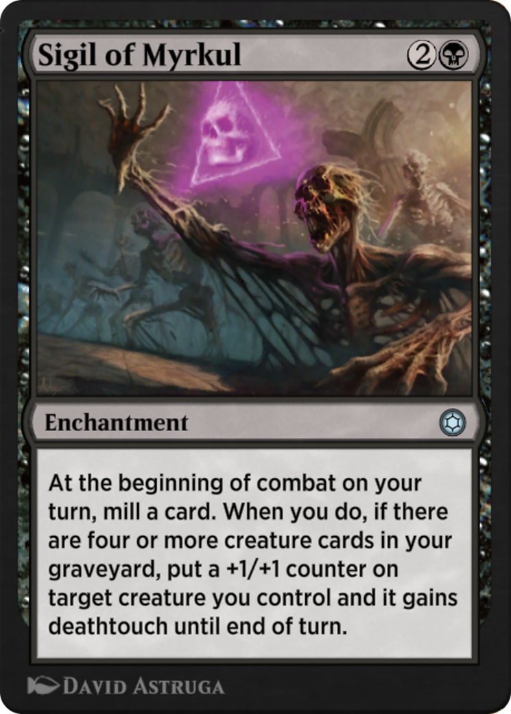 Sigil of Myrkul (HBG-168) [Alchemy Horizons: Baldur's Gate]