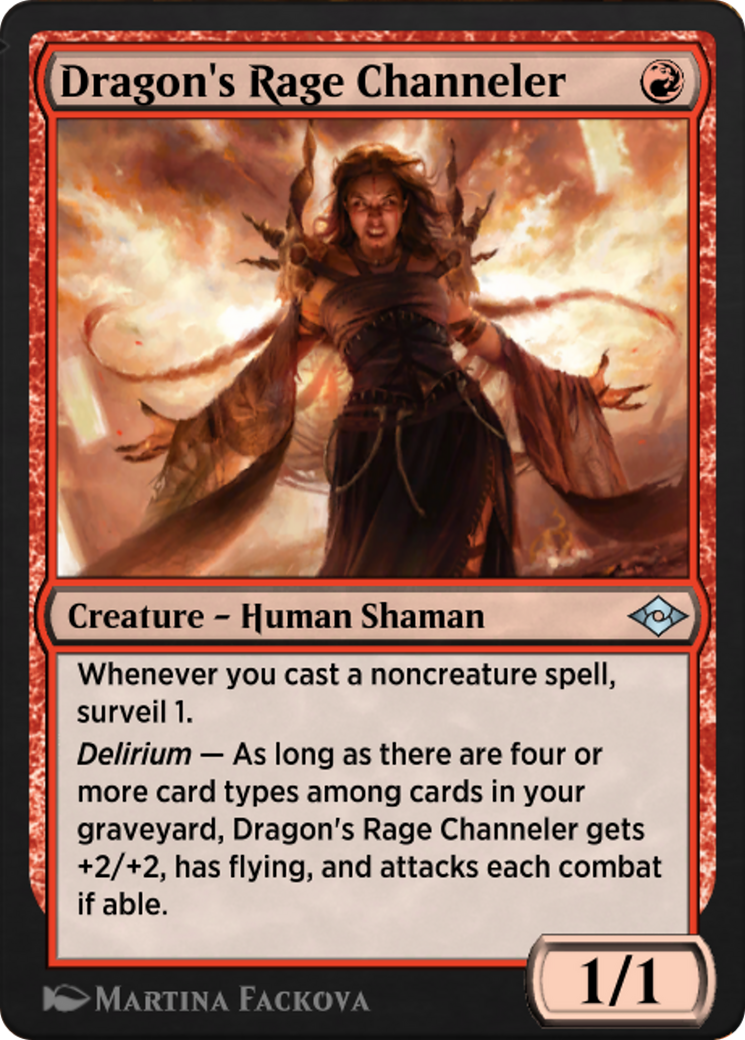 Dragon's Rage Channeler (J21-438) [Jumpstart: Historic Horizons]