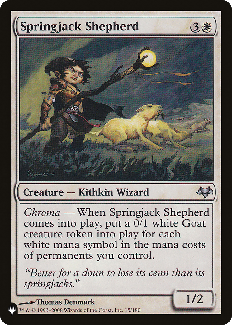 Springjack Shepherd (PLST-EVE-15) [The List] Foil