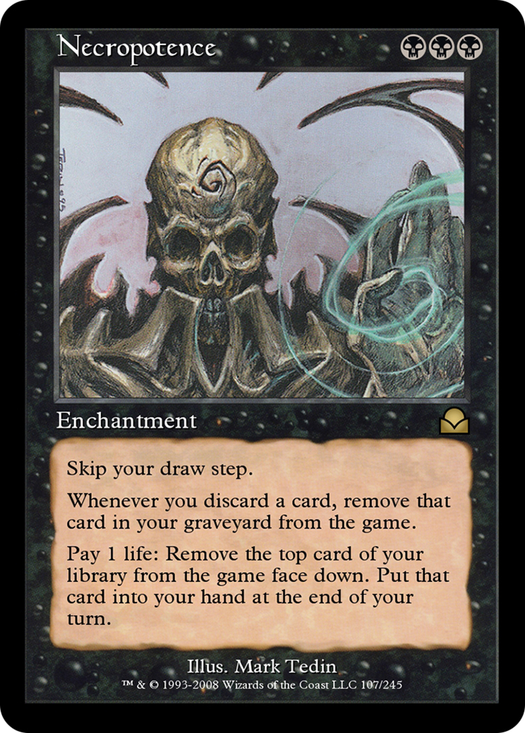 Necropotence (ME2-107) [Masters Edition II]