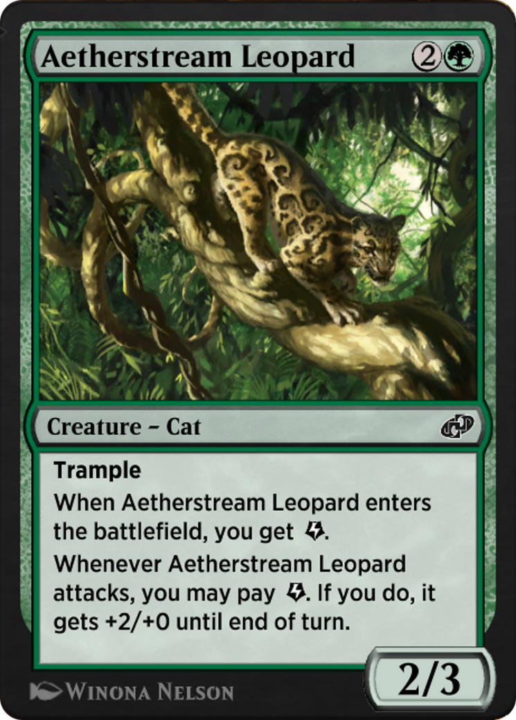 Aetherstream Leopard (J21-538) [Jumpstart: Historic Horizons]