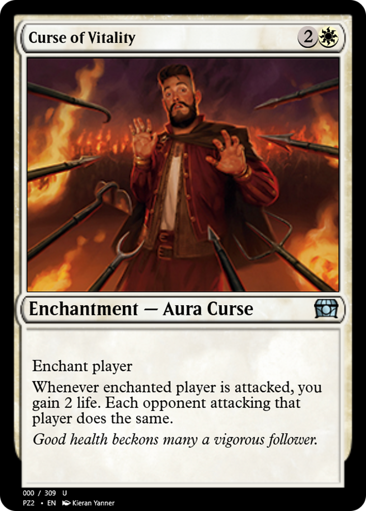 Curse of Vitality (PZ2-65765) [Treasure Chest] Foil
