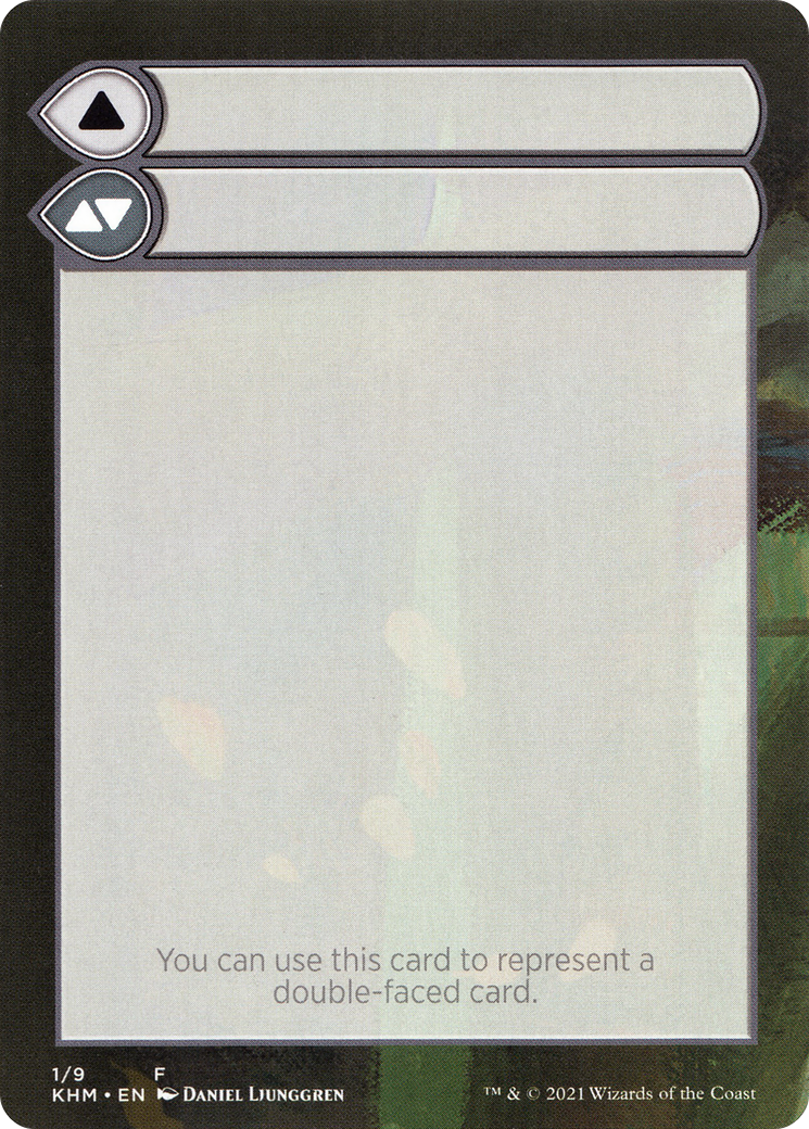 Double-Faced Substitute Card (SKHM-001) (Borderless) [Kaldheim Substitute Cards]
