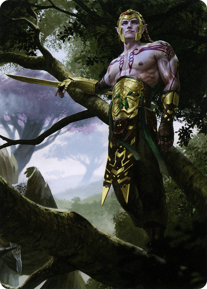 Tyvar Kell // Tyvar Kell (ASKHM-053) (Borderless) [Art Series: Kaldheim] Foil