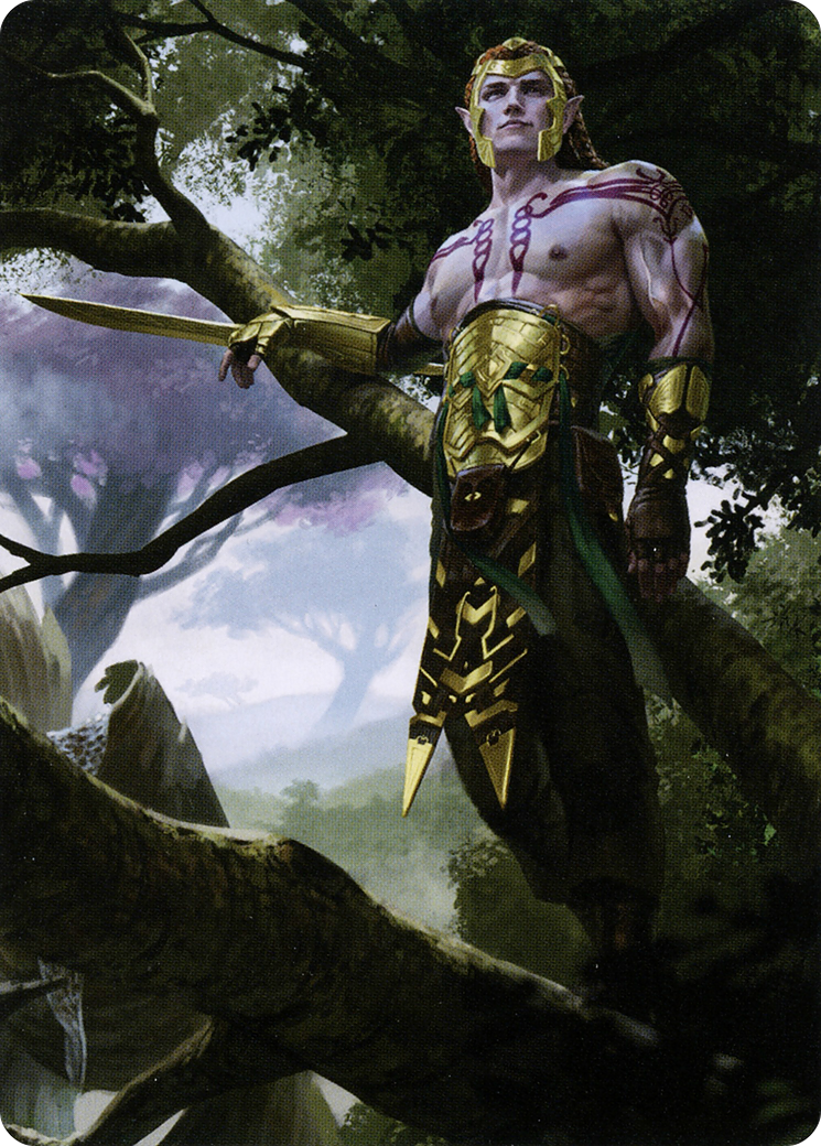 Tyvar Kell // Tyvar Kell (ASKHM-053) (Borderless) [Art Series: Kaldheim]