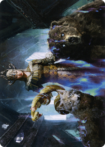 Kolvori, God of Kinship // Kolvori, God of Kinship (ASKHM-048) (Borderless) [Art Series: Kaldheim]