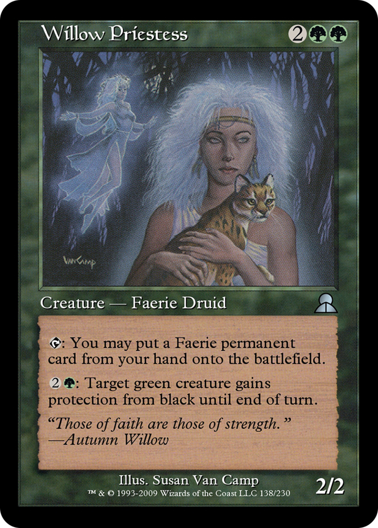 Willow Priestess (ME3-138) [Masters Edition III] Foil