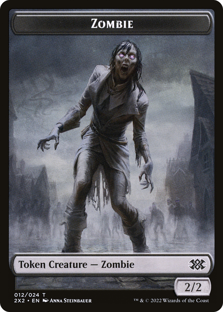 Zombie (T2X2-012) [Double Masters 2022 Tokens]