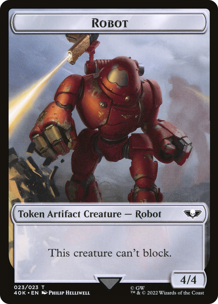 Robot (T40K-023) [Warhammer 40,000 Tokens]