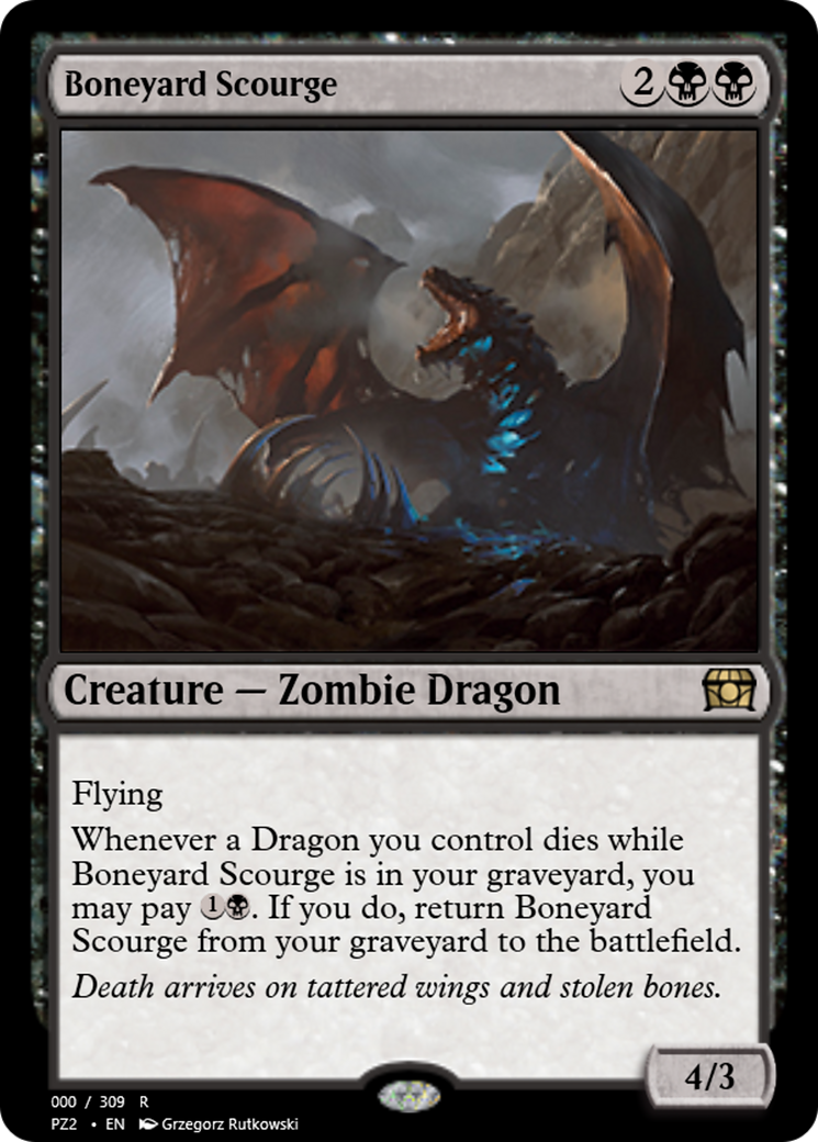 Boneyard Scourge (PZ2-65687) [Treasure Chest] Foil