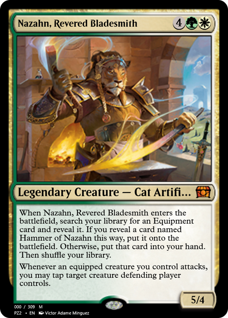 Nazahn, Revered Bladesmith (PZ2-65771) [Treasure Chest]