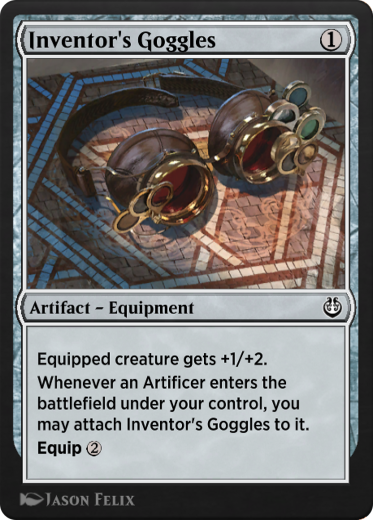 Inventor's Goggles (KLR-246) [Kaladesh Remastered]