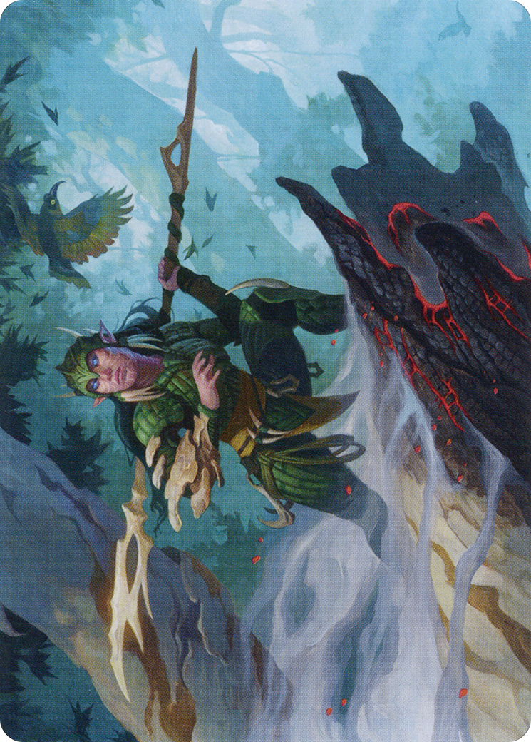 Gwenna, Eyes of Gaea // Gwenna, Eyes of Gaea (ABRO-025) (Borderless) [The Brothers' War Art Series]